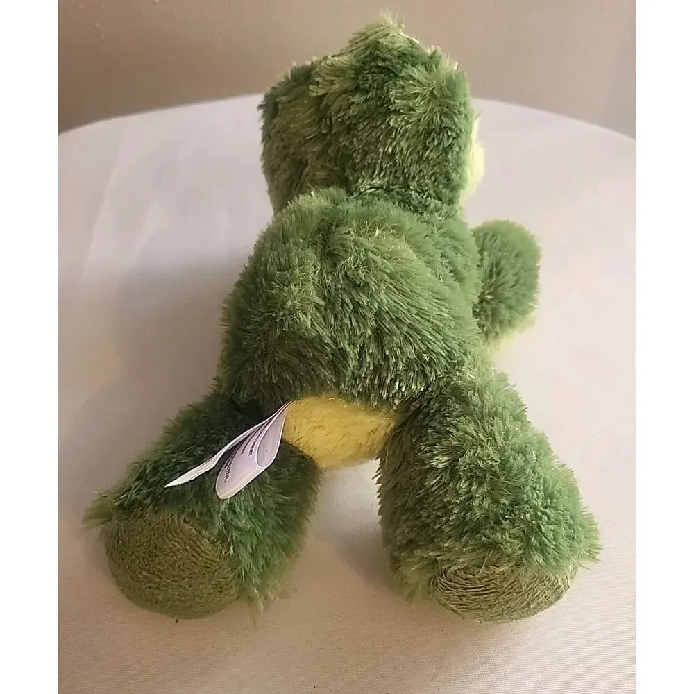 Aurora Frolick Frog Stuffed Animal Plush Toy, 9 inch